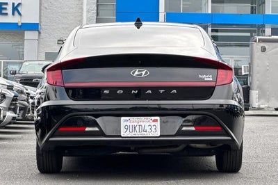 2021 Hyundai Sonata Hybrid Blue