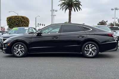 2021 Hyundai Sonata Hybrid Blue