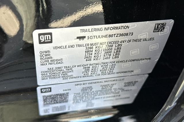 2026 GMC Sierra 1500 Denali Ultimate