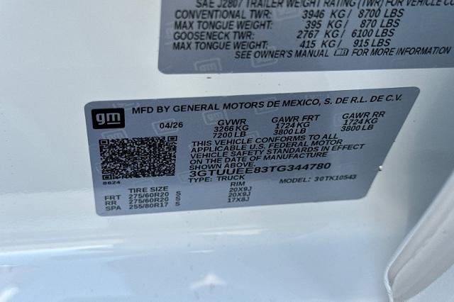 2026 GMC Sierra 1500 AT4