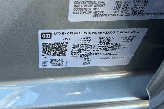 2026 GMC Sierra 1500 AT4