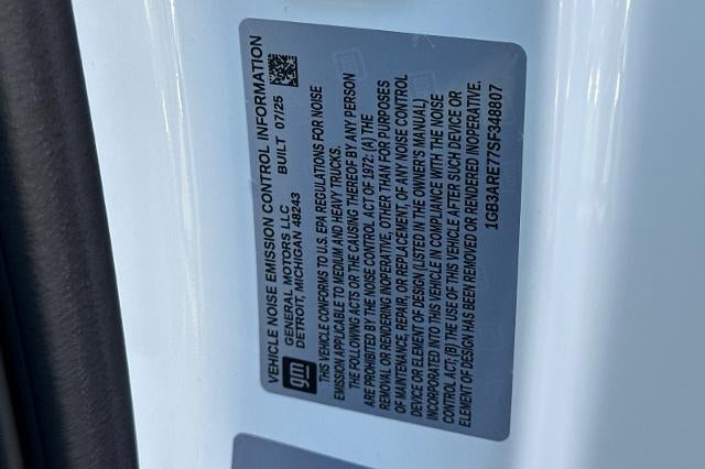 2025 Chevrolet Silverado 3500 HD Chassis Cab Work Truck