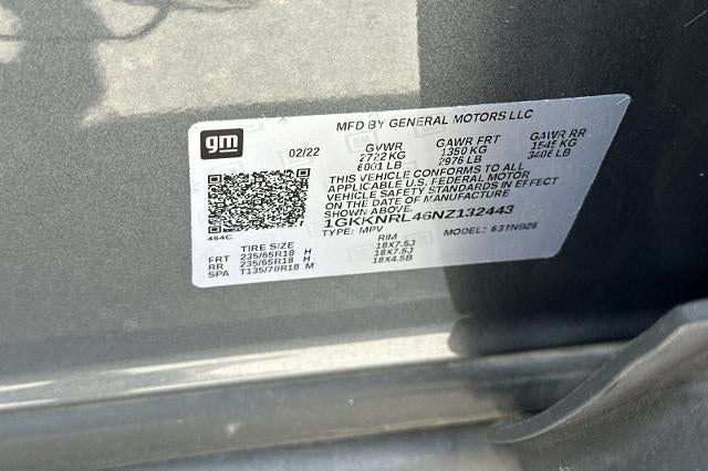 2022 GMC Acadia SLE