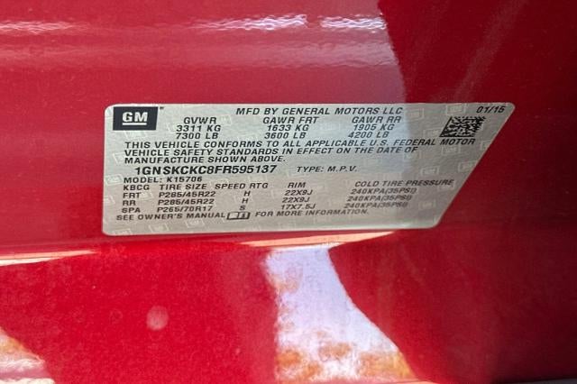 2015 Chevrolet Tahoe LTZ
