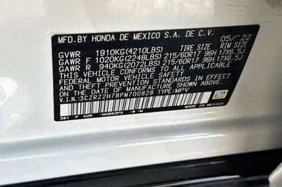 2023 Honda HR-V AWD EX-L