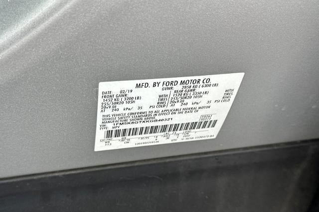 2019 Ford Explorer Sport