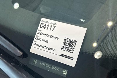 2026 Chevrolet Corvette E-Ray 2LZ