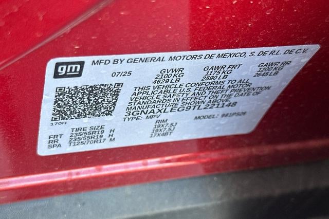 2026 Chevrolet Equinox RS