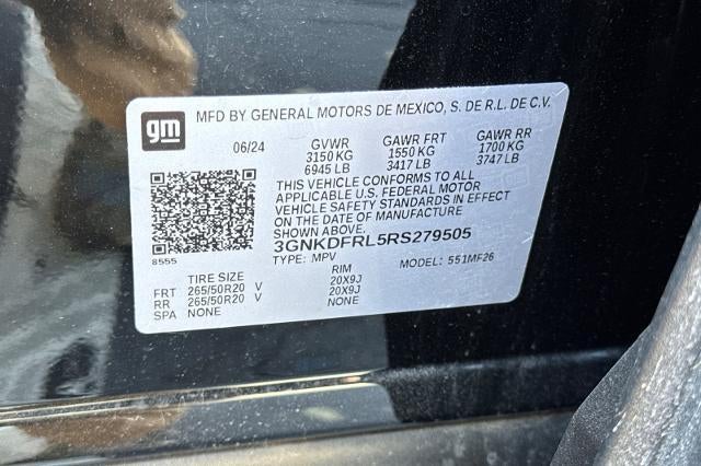 2024 Chevrolet Blazer EV Police Package 2FL Police