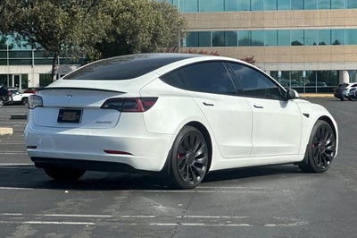2022 Tesla Model 3 Performance Dual Motor All-Wheel Drive