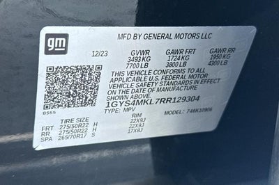 2024 Cadillac Escalade ESV Premium Luxury Platinum