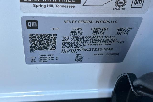 2026 Cadillac LYRIQ Luxury