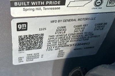 2026 Cadillac LYRIQ Luxury