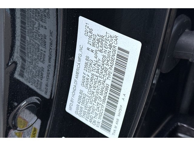 2021 Honda Accord LX