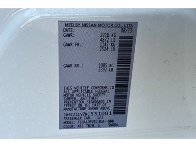 2024 Nissan Leaf SV Plus