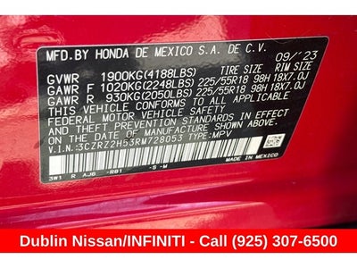 2024 Honda HR-V Sport