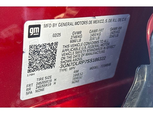 2025 Chevrolet Equinox EV LT