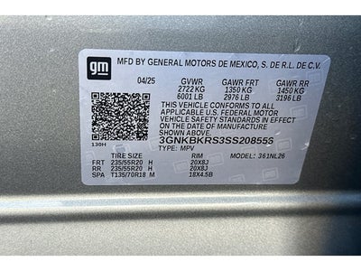 2025 Chevrolet Blazer RS