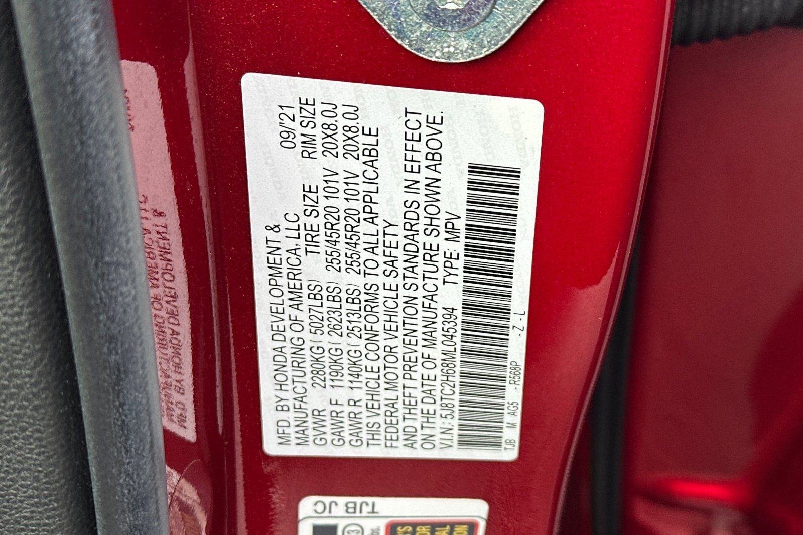 2021 Acura RDX A-Spec Package SH-AWD