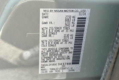 2025 INFINITI QX60 Luxe AWD