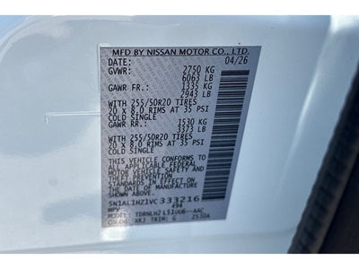 2027 INFINITI QX60 Autograph AWD