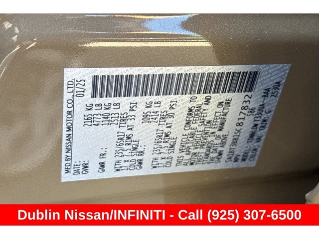 2025 Nissan Rogue Rock Creek