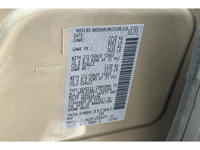 2023 INFINITI QX60 LUXE FWD