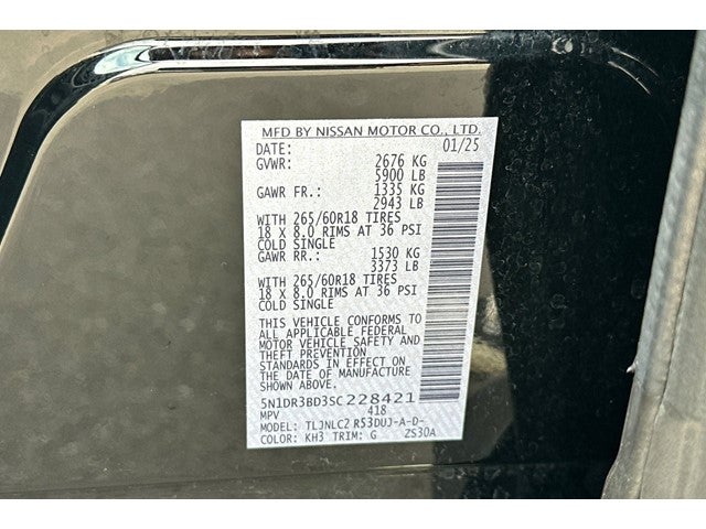 2025 Nissan Pathfinder Rock Creek