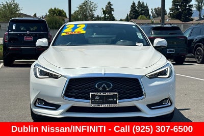 2022 INFINITI Q60 LUXE RWD