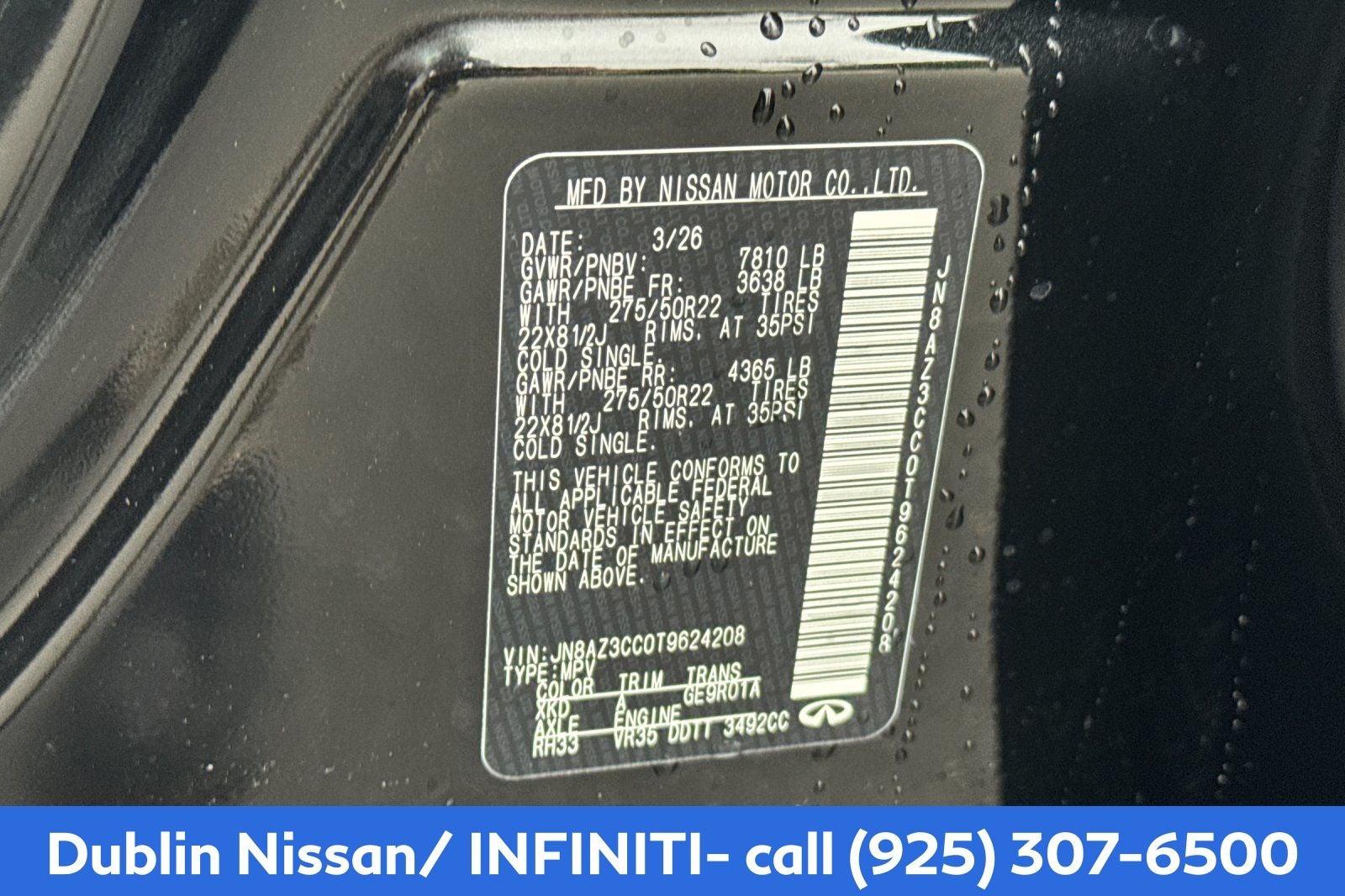 2026 INFINITI QX80 Autograph 4WD