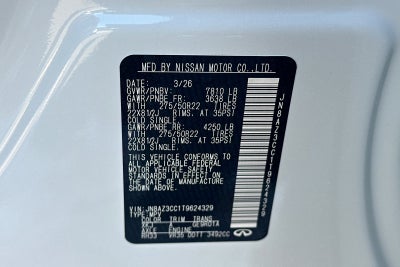 2026 INFINITI QX80 Autograph 4WD