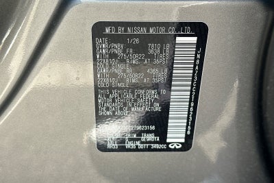 2026 INFINITI QX80 Autograph 4WD