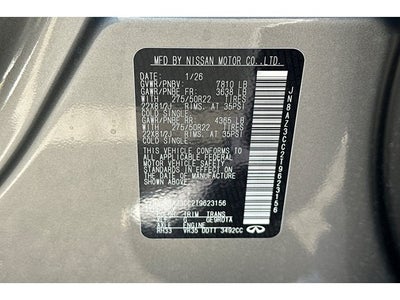 2026 INFINITI QX80 Autograph 4WD