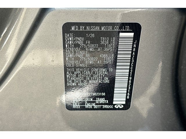 2026 INFINITI QX80 Autograph 4WD