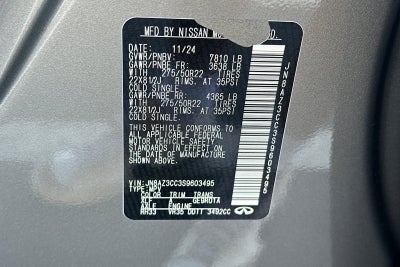2025 INFINITI QX80 Autograph 4WD