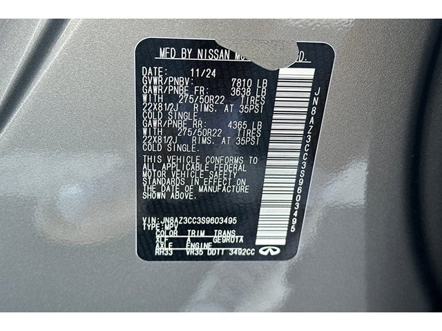 2025 INFINITI QX80 Autograph 4WD