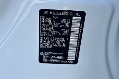 2027 INFINITI QX80 Autograph 4WD