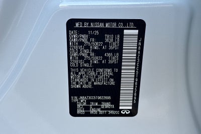 2026 INFINITI QX80 Autograph 4WD