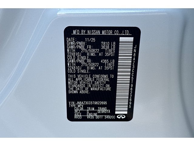 2026 INFINITI QX80 Autograph 4WD