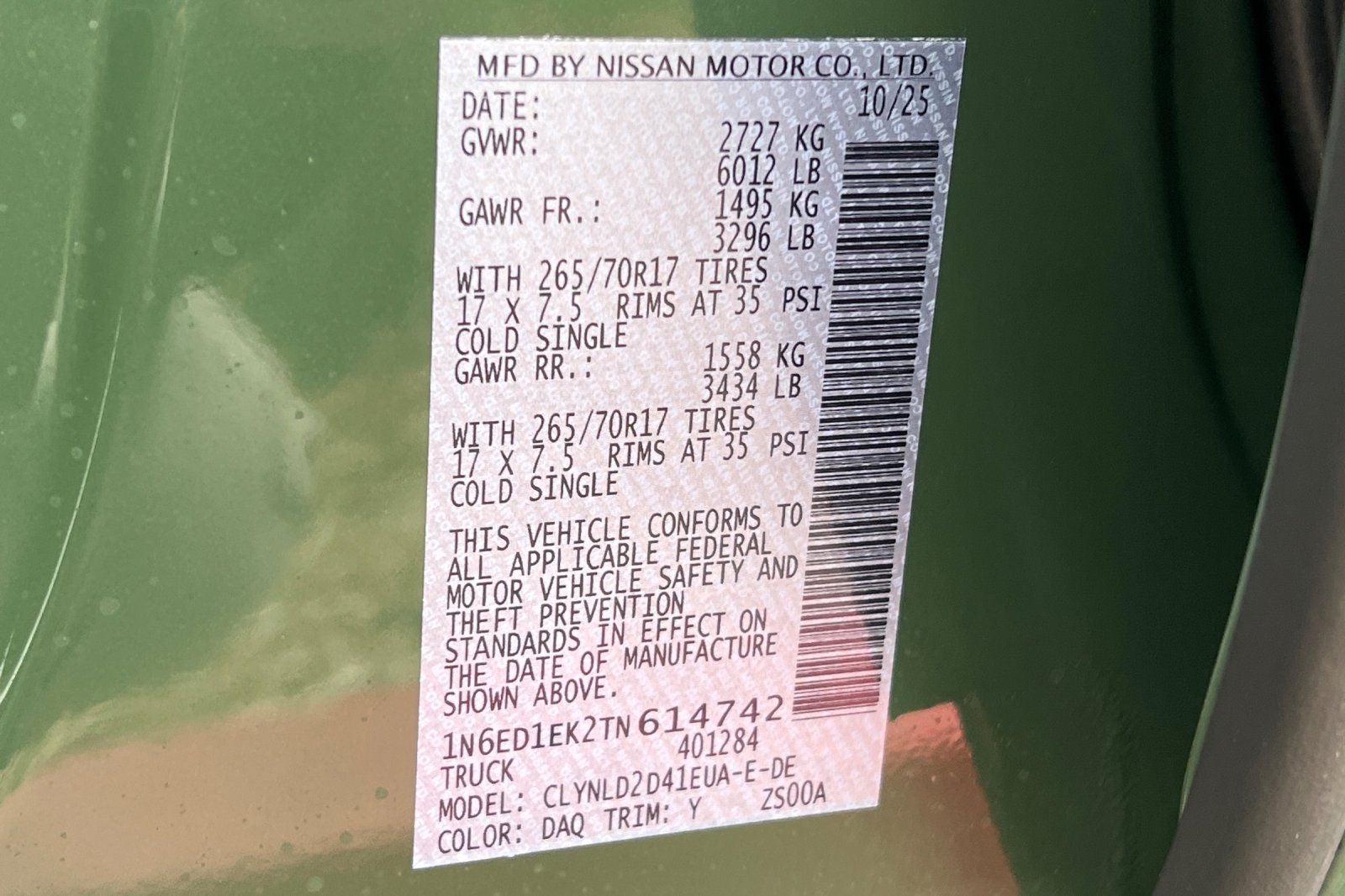 2026 Nissan Frontier PRO-4X ROUSH