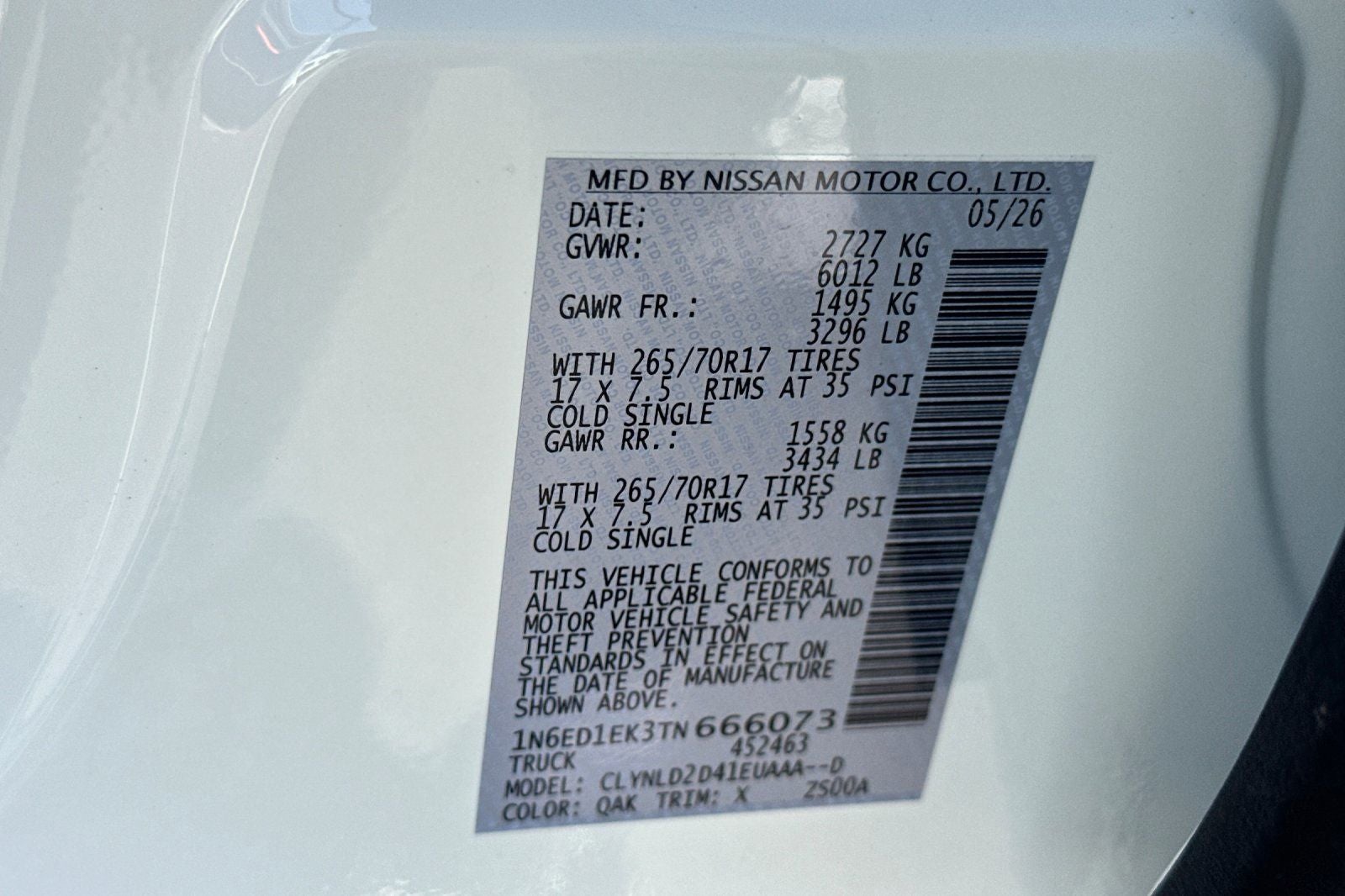 2026 Nissan Frontier PRO-4X