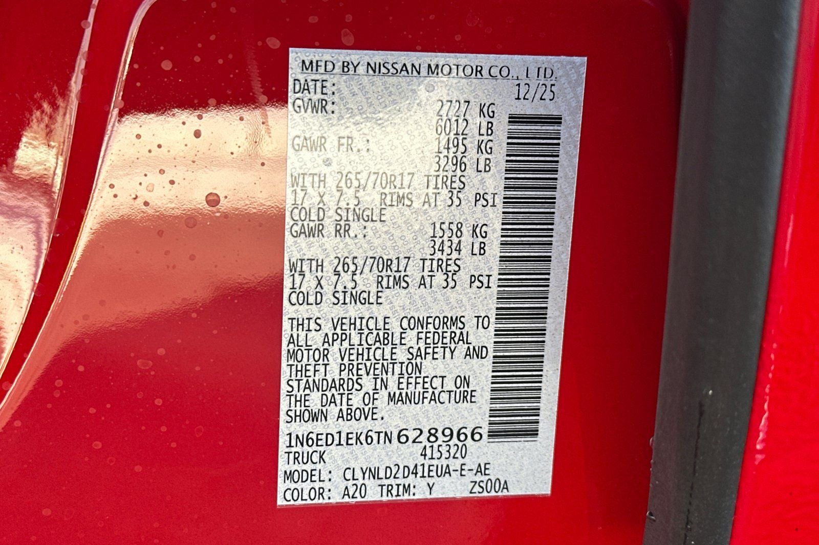 2026 Nissan Frontier PRO-4X