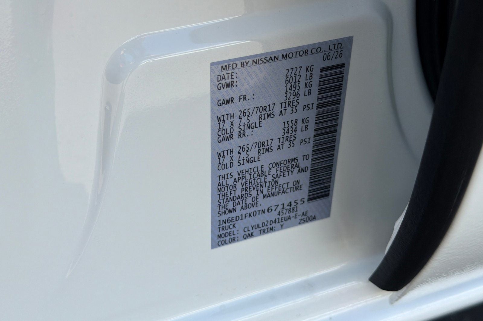 2026 Nissan Frontier PRO-4X