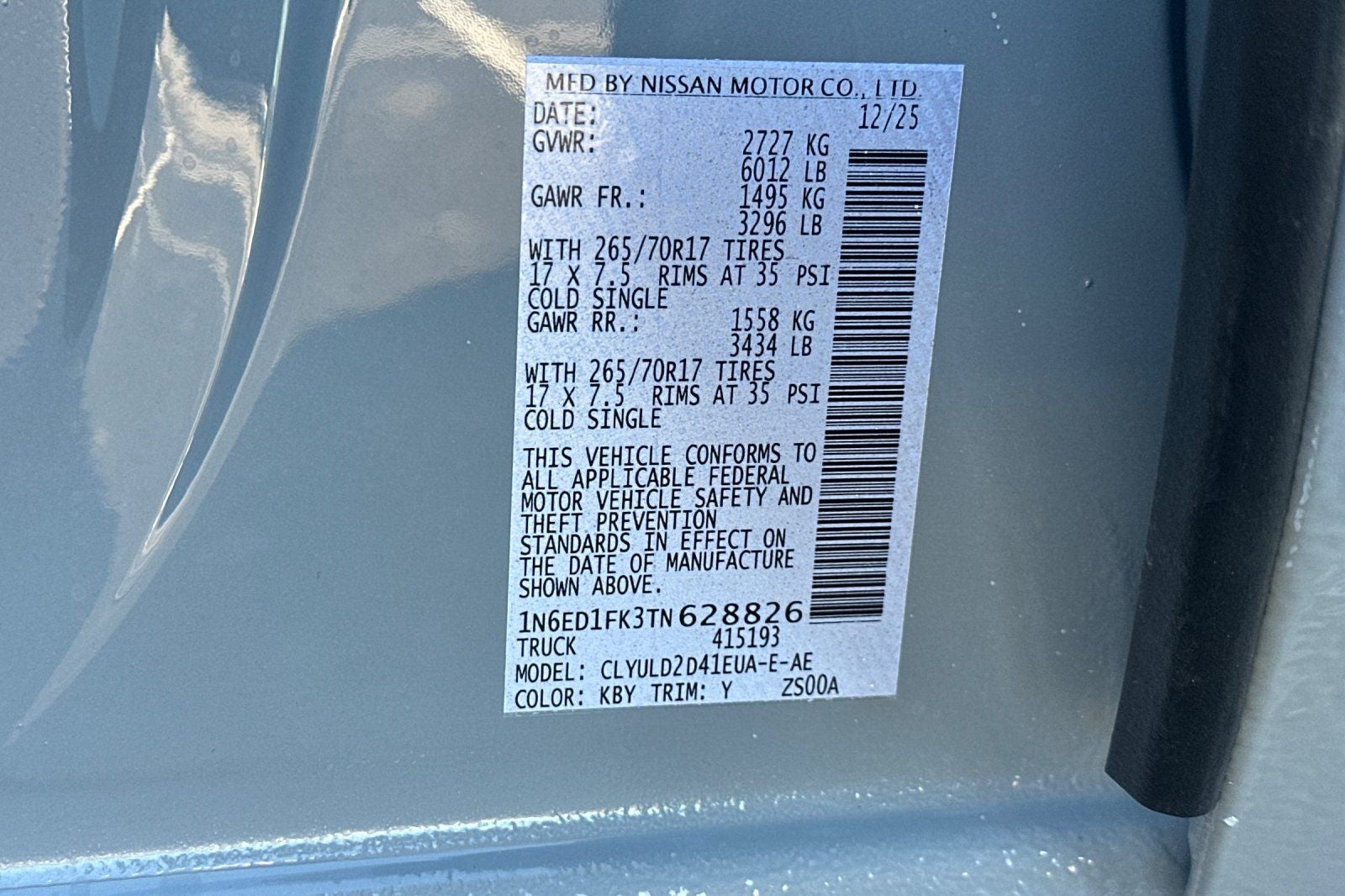 2026 Nissan Frontier PRO-4X