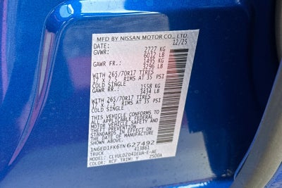 2026 Nissan Frontier PRO-4X