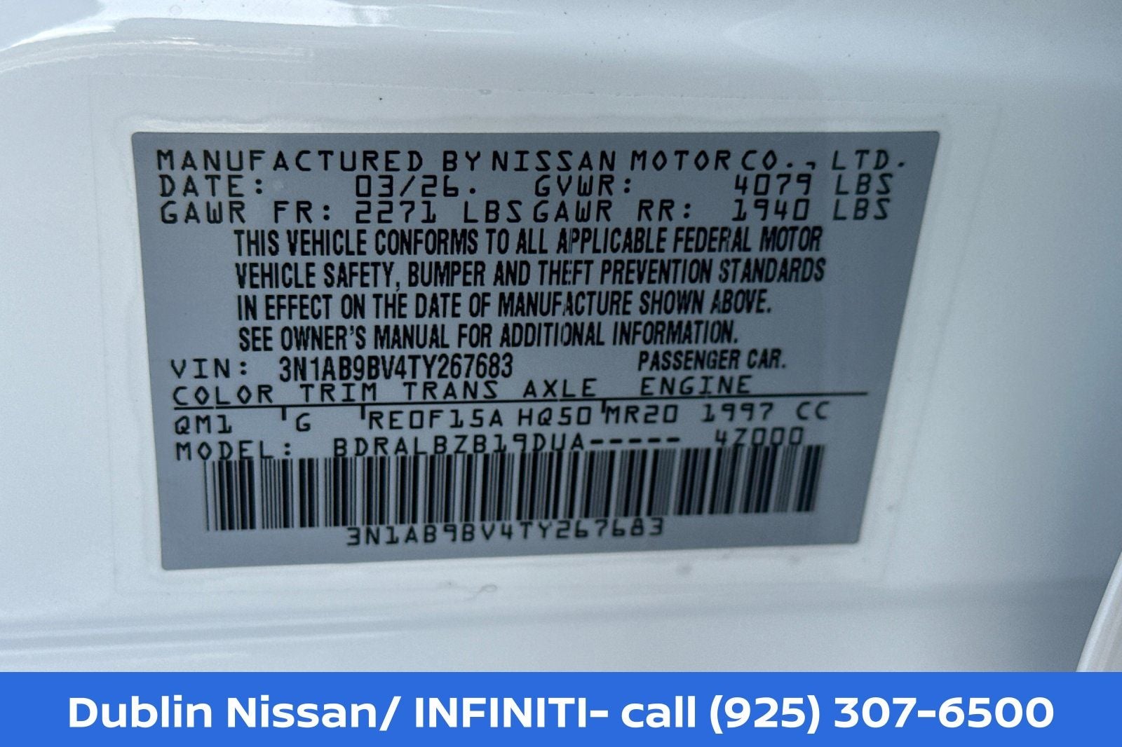 2026 Nissan Sentra S