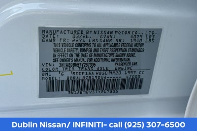 2026 Nissan Sentra S