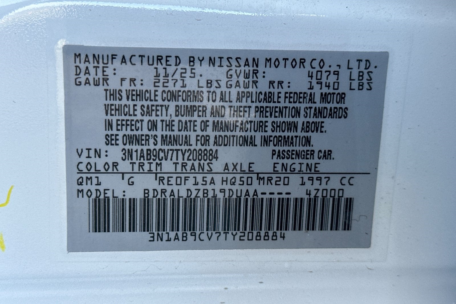 2026 Nissan Sentra SV