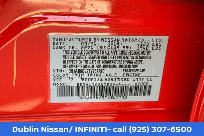 2026 Nissan Sentra SR