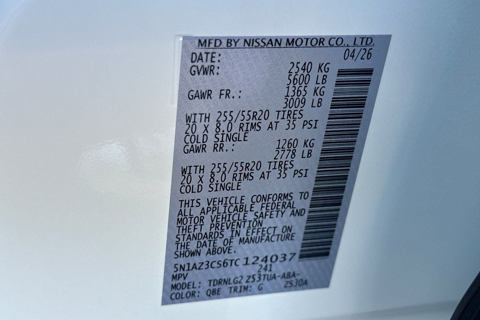 2026 Nissan Murano SL